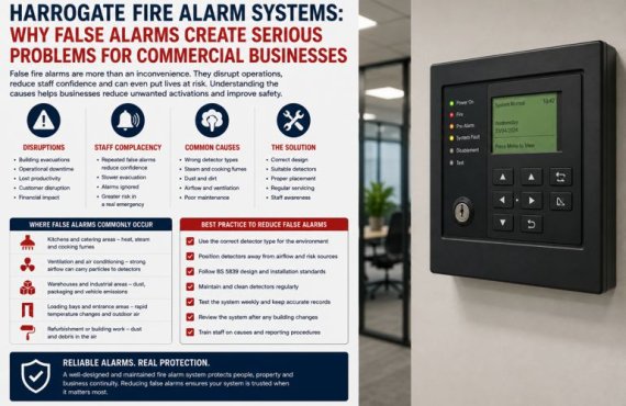 Harrogate Fire Alarm Systems: Why False Alarms Create Serious Problems for Commercial Businesses